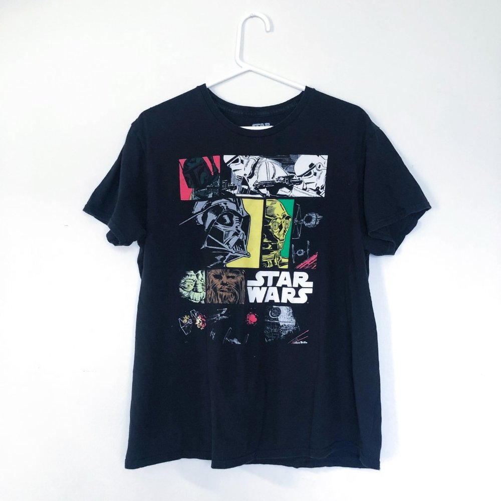 Star Wars graphic tee t-shirt size large